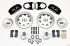 Wilwood Dynapro 6 Front Hub Kit 12.19in 37-48 Ford Psgr. Car Spindle - Wilwood - part 140-10739 - TLNS Motorsports