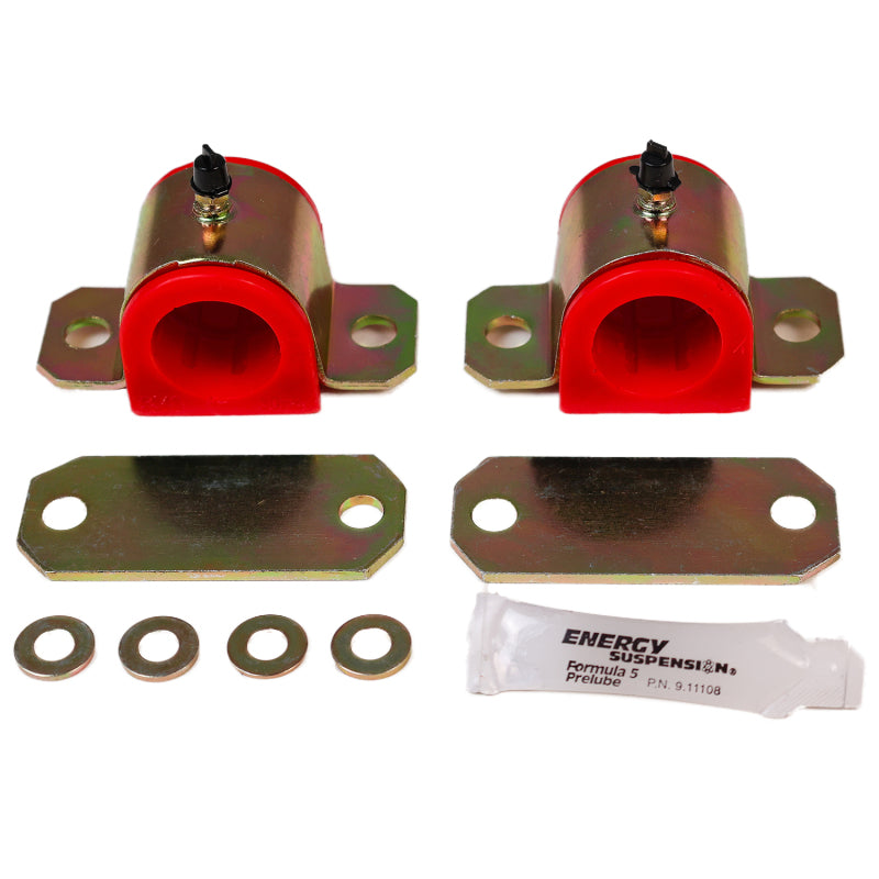 Energy Suspension 93-98 Toyota Supra Rear Sway Bar Bushing Set 24mm - Red - Energy Suspension - part 8.5150R - TLNS Motorsports