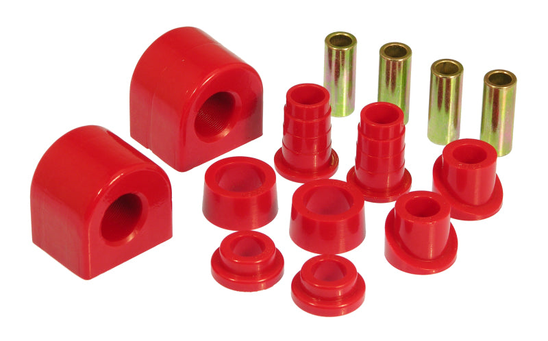 Prothane 88-96 Chevy Corvette Front Sway Bar Bushings - 24mm - Red - Prothane