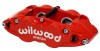 Wilwood Caliper-Narrow Superlite 4R - Red 1.12/1.12in Pistons 1.10in Disc - Wilwood - part 120-11782-RD - TLNS Motorsports
