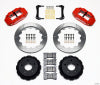Wilwood Narrow Superlite 4R Rear Kit 12.88in Red 98-02 Camaro/Firebird - Wilwood - part 140-9830-R - TLNS Motorsports