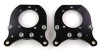 Wilwood Brackets (2) - P/S Rear - 12 Bolt C-Clip Eliminator - Wilwood - part 249-5234/35 - TLNS Motorsports