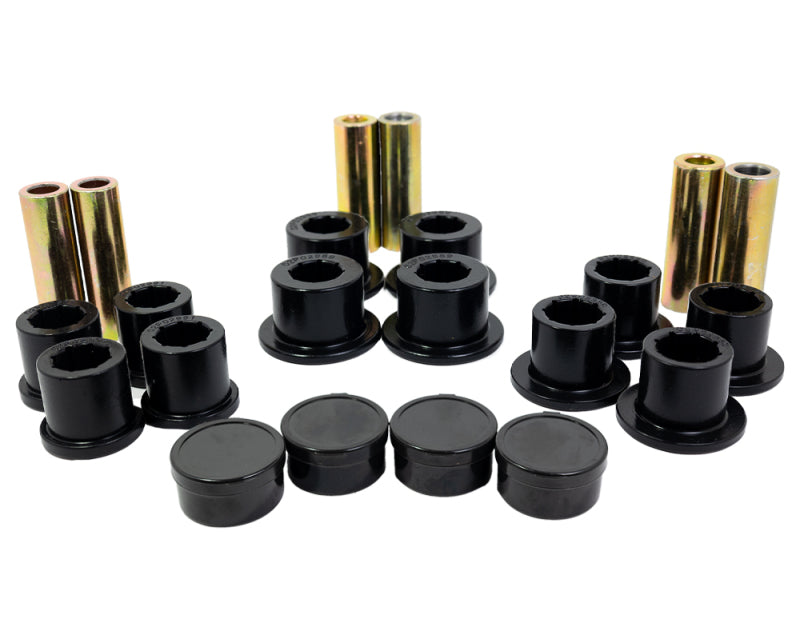 Energy Suspension 15-19 Silverado/Sierra Rear Leaf Spring Bushing Set - Black - Energy Suspension - part 3.2143G - TLNS Motorsports