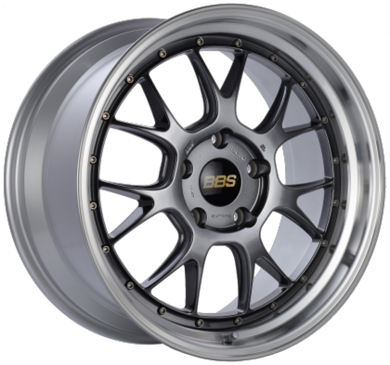 BBS LM-R 20x11 5x120 ET40 Diamond Black Center / Diamond Cut Lip Wheel -82mm PFS/Clip Required - part LM340DBPK - TLNS Motorsports