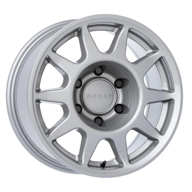 Nomad N505OE Touring 17x8.5in / 5x150 BP / 35mm Offset / 110.5mm Bore - OE Silver - Nomad - part N505OE-78551+35 - TLNS Motorsports