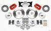 Wilwood Forged Dynalite Front Kit 11.00in Red 65-72 CDP A Body - 10in Drum - Wilwood - part 140-11023-R - TLNS Motorsports