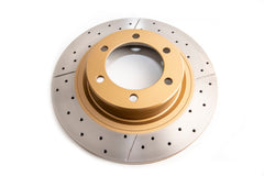 DBA 05-06 Scion tC Rear Drilled & Slotted Street Series Rotor - part DBA563X - TLNS Motorsports