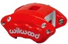 Wilwood Caliper-D154-Red 1.12/1.12in Pistons 0.81in Disc - Wilwood - part 120-11875-RD - TLNS Motorsports
