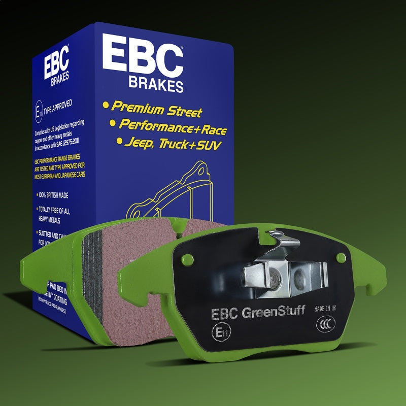 EBC 2016+ Toyota Yaris iA Greenstuff Front Brake Pads - part DP22275 - TLNS Motorsports