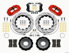 Wilwood Narrow Superlite 6R Front Hat Kit 14.00in Drill Red 2013-Up Ford Focus ST w/ Lines - Wilwood - part 140-13019-DR - TLNS Motorsports