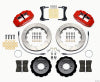 Wilwood Narrow Superlite 6R Front Hat Kit 13.06in Red 2008-up Hyundai Genesis Coupe w/Lines - Wilwood - part 140-13043-R - TLNS Motorsports