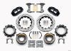 Wilwood Narrow Superlite 4R Rear P-Brk Kit 14.00in Drilled Strange Eng Floater 3.49in Offset - Wilwood - part 140-12436-D - TLNS Motorsports