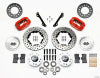 Wilwood Forged Dynalite Front Kit 11.00in Drilled Red 79-81 Camaro - Wilwood - part 140-11008-DR - TLNS Motorsports