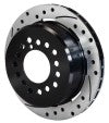 Wilwood Rotor-2.32in Offset-SRP-BLK-Drill-RH 11.00 x .810 - 5 Lug - Wilwood - part 160-11376-BK - TLNS Motorsports