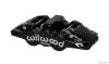 Wilwood Caliper-Aero4 - Black 1.12/1.12in Pistons 1.10in Disc - Wilwood - part 120-13338-BK - TLNS Motorsports
