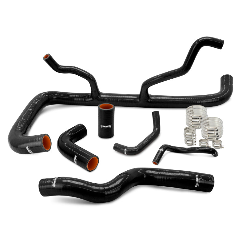 Mishimoto 2024+ Toyota Tacoma Silicone Coolant Hose Kit - AT - Black - Mishimoto - part MMHOSE-TAC-24ABK - TLNS Motorsports