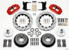 Wilwood Narrow Superlite 6R Front Hub Kit 14.00in Drill Red 67-69 Camaro 64-72 Nova Chevelle - Wilwood - part 140-9804-DR - TLNS Motorsports