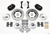 Wilwood Forged Dynalite Front Kit 11.00in Drilled 79-87 GM G Body - Wilwood - part 140-11009-D - TLNS Motorsports