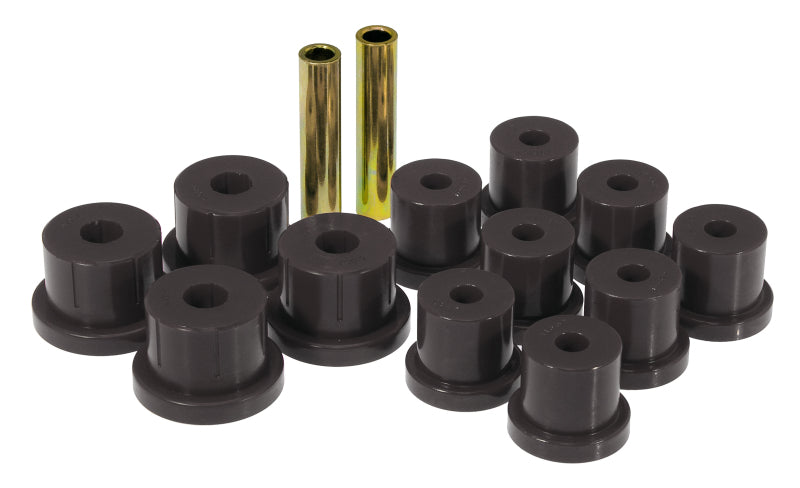 Prothane 67-69 Chevy Camaro Rear Mono Leaf Bushings - Black - Prothane
