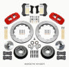 Wilwood AERO6 Front Hub Kit 15.00 Red 67-69 Camaro 64-72 Nova Chevelle - Wilwood - part 140-15053-R - TLNS Motorsports