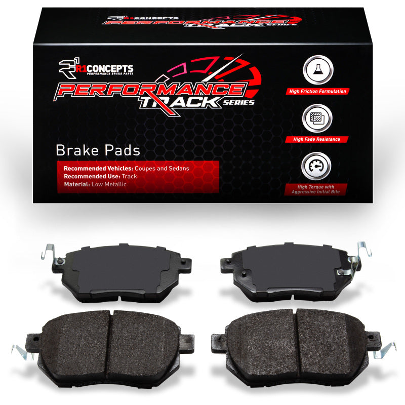 R1 04-08 Nissan Maxima Front Track/Street Brake Pads - R1 Concepts - part 2000-0969-00 - TLNS Motorsports