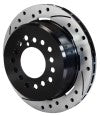 Wilwood Rotor-2.32in Offset-SRP-BLK-Drill-LH 12.19 x .810-5 x 4.75in-.44/.48/.50 Studs - Wilwood - part 160-10051-BK - TLNS Motorsports