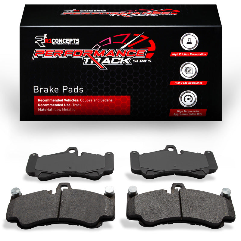 R1 06-12 Porsche Cayman Front/Rear Track/Street Brake Pads - R1 Concepts - part 2000-0991-00 - TLNS Motorsports