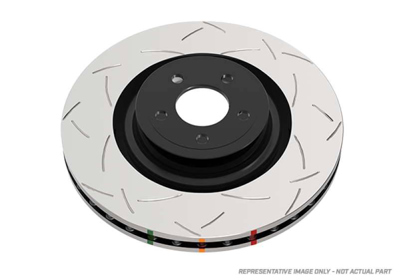 DBA 02-06/07-09 Mini Cooper Rear Slotted 4000 Series Rotor - DBA