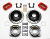 Wilwood Dynapro Low-Profile 11.00in P-Brake Kit Drill-Red 58-64 Olds/Pontiac Ends 2.81in Offset - Wilwood - part 140-11397-DR - TLNS Motorsports
