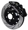Wilwood AERO6 Front Hat Kit 14.00 Drilled 2016-Up Camaro w/Lines - Wilwood - part 140-14288-D - TLNS Motorsports