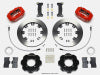 Wilwood Forged Dynalite Front Hat Kit 12.19in Red 2016-Up Mazda MX5 Miata w/ Lines - Wilwood - part 140-14233-R - TLNS Motorsports