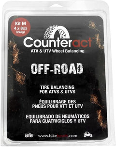 Counteract ATV/UTV Balancing Bead DIY Kit: (4) 8oz Bags - part KIT M - TLNS Motorsports