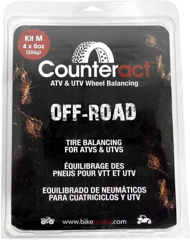 Counteract ATV/UTV Balancing Bead DIY Kit: (4) 8oz Bags - part KIT M - TLNS Motorsports