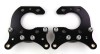 Wilwood Brackets (2) - P/S Rear - Big Ford 2.50in Offset - Wilwood - part 249-2105/06 - TLNS Motorsports