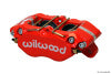 Wilwood Caliper-Dynapro Dust-Boot 5.25in Mount - Red 1.75in Pistons .81in Disc - Wilwood - part 120-11482-RD - TLNS Motorsports