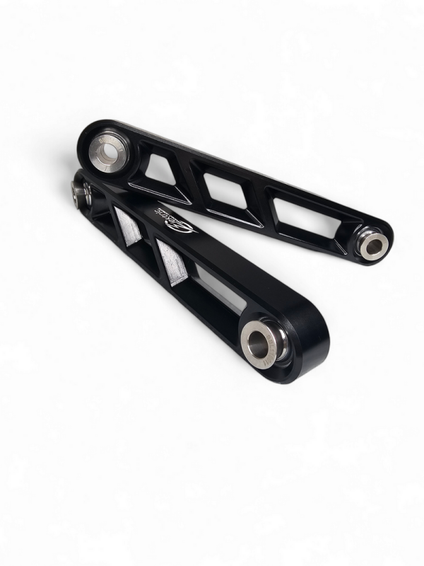 Elektric Offroad 2017+ Can Am X3 Maverick Volt Rear Billet Sway Bar Links Anodized Black - Elektric Off Road - part SBL210024 - TLNS Motorsports