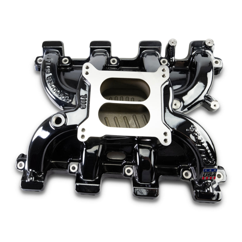 Edelbrock Chevy LS1 Performer RPM Intake Manifold Only - Black Plasma Finish - Edelbrock - part 71187-BP - TLNS Motorsports