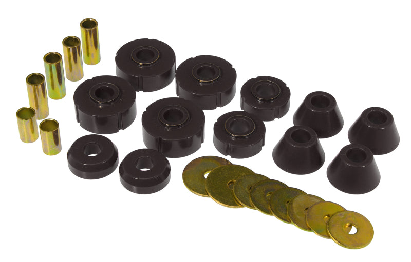 Prothane 67-72 Chevy C10 Body Mount Kit - Black - Prothane
