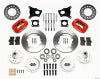 Wilwood Forged Dynalite Front Kit 11.00in Red AMC 71-76 OE Disc w/o Bendix Brakes - Wilwood - part 140-11940-R - TLNS Motorsports