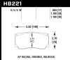 Hawk AP Racing/Wilwood DTC-70 Race Brake Pads - Hawk Performance - part HB221U.787 - TLNS Motorsports