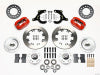 Wilwood Forged Dynalite Front Kit 11.75in Red 55-57 Chevy - Wilwood - part 140-11010-R - TLNS Motorsports