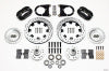 Wilwood Forged Dynalite Front Kit 12.19in Drilled 37-48 Ford Psgr. Car Spindle - Wilwood - part 140-8583-D - TLNS Motorsports