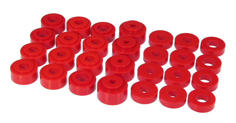 Prothane 68-72 GM Mid-Size Convert Body Mount - Red - part 7-124 - TLNS Motorsports