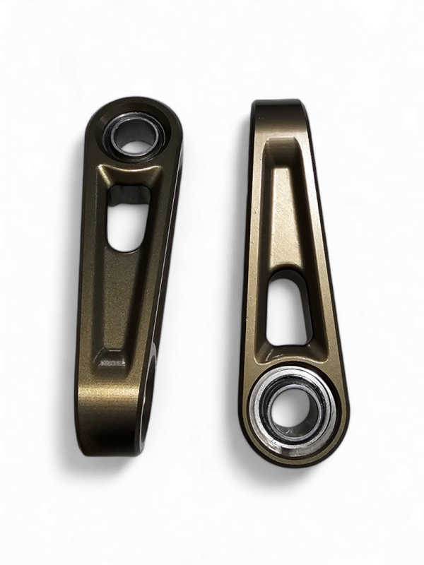 Elektric Offroad 2017+ Can Am X3 Maverick Volt Front Billet Sway Bar Links Anodized Gun Metal - Elektric Off Road - part SBL210020 - TLNS Motorsports