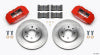 Wilwood DPHA Front Caliper & Rotor Kit Red Honda / Acura w/ 262mm OE Rotor - Wilwood - part 140-12996-R - TLNS Motorsports