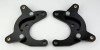 Wilwood Brackets (2) - HD Front - 65-76 A-Body Drum Mopar 11in Rotor - Wilwood - part 249-11536/37 - TLNS Motorsports