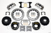 Wilwood Narrow Superlite 4R Rear P-Brk Kit 12.88in Drill Polish Big Ford Old Style 2.36in Offset - Wilwood - part 140-9217-DP - TLNS Motorsports