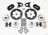 Wilwood Forged Dynalite Front Drag Kit Drilled Rotor Art Morrison Strut - Wilwood - part 140-1015-BD - TLNS Motorsports
