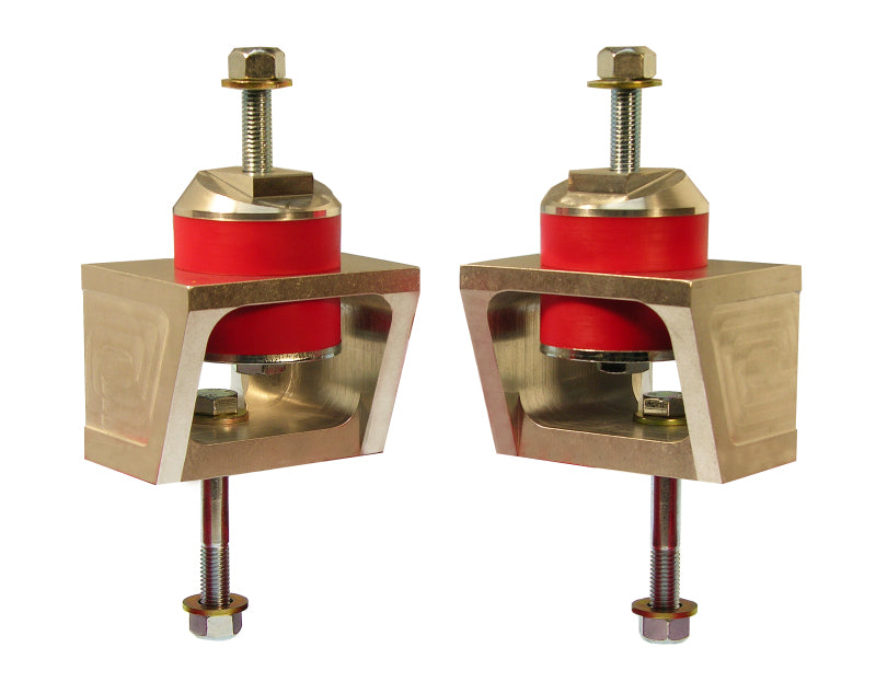 Prothane 10 Chevy Camaro Motor Mount Insert - Red - part 7-518 - TLNS Motorsports