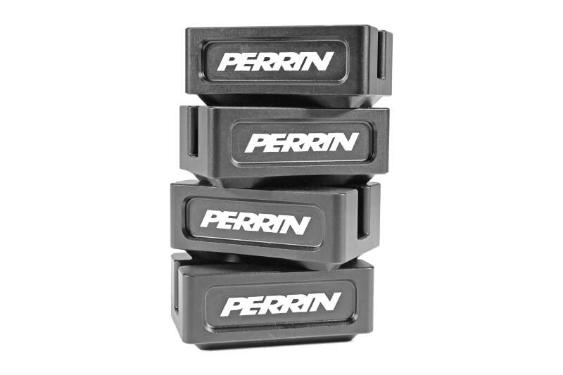 PERRIN 20-26 Toyota Corolla (Incl. 23-26 GR)/Mazda Miata/Subaru Jack Pad Set - Black - Perrin Performance - part PSP-BDY-041BK - TLNS Motorsports